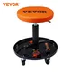 VEVOR Mechanic Stool 250 LBS Rolling Pneumatic Creeper Garage/Shop Seat Padded Rolling Workshop