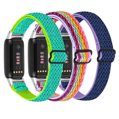 New Nylon Elastic Band For Fitbit Luxe Sports Braided Watch Wrist Strap Loop For Fitbit Luxe