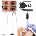 Lash Light for Eyelash Extensions UV Nail Lamp Quicky-Dry LED Lash Floor Lamp for Gel Nails