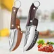 Stainless Steel Kitchen Knives Handmade Forged Boning Knife Meat Cleaver Kitchen Chef Knife Fish