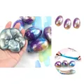 3Pcs Lovely Mud Toy Eye-catching Slime Slime Toy High Density Galaxy Slime Toy
