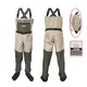 Waterproof Fly Fishing Waders 3 Layer Wading Pants Hunting Fishing Wading Clothes with Neoprene