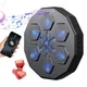 LED Electronic Music Boxing Machine Home Wall Mount Smart Music Boxer with Gloves for Adults Teens