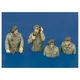 Kit modello figura in resina in scala 1/35 British Tank Crew miniature per Hobby militare storica