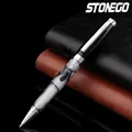 STONEGO Luxury Metal Ballpoint Pen Retractable Ball Point Pen Stainless Steel Lacquer Roller Ball