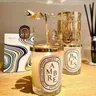 New Light Luxury Diptyques Set di candele per aromaterapia Set di scatole uniche romantiche