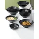 Melamine Tableware Noodle Bowl Black Stripe Plastic Bowl Soup Bowl Sauce Bowl Rice Bowl Hot Pot