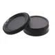 For Nikon F mount Rear Lens Cap / Camera Body Cap Set Plastic Black Wholesale