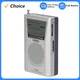 INDIN BC-R60 AM FM Operated Portable Pocket Mini Radio Music Player Operated by 2AA Battery Wireless