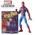 KO ML Legends Spiderman Action figures Toy KO 6 inch With Spider Web Spider man Movable Statues