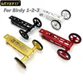 For Birdy Folding Bike 1-2-3 Series Rear Rack Easywheel Aluminum Alloy Easy Wheel Compatible Bottle