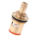 1/2" 20 Teeth Ceramic Tap Cartridge Disc Quarter Turn Valve Faucet Cartridges BSP 1/2" Thread Faucet