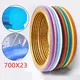 Bicycle Solid Tire Road MTB 700x23C Tires Cycling Tubeless Tyre Wheel Explosion-proof Free