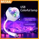 Auto Rotating LED Projector Light Laser Lamp Bulb Voice Control Crystal Ball Christmas Party DJ