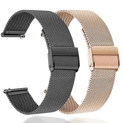 22mm Stainless Steel Strap For Fossil gen 6 5E 5 44mm /Gen5 LTE 45mm Watch Metal Bracelet Band Hybrid Smartwatch HR Wristband