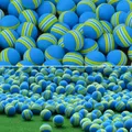 Golf 42mm EVA Foam Indoor Practice Golf Soft Rainbow Balls 골프 Golf Swing Training Balls Sponge Foam