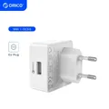 ORICO QC2.0/QC3.0 caricabatterie rapido da 18W caricatore da muro USB adattatore da viaggio per