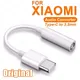 Adattatore Aux originale da tipo C a 3,5 mm per Xiaomi Mi 12 11 Tipo-C Jack da 3,5 mm Cavo audio per