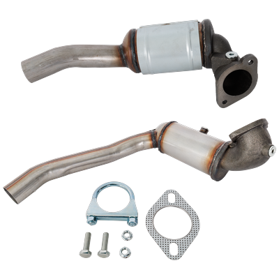 2017 Lincoln MKX Driver And Passenger Side Catalytic Converters, Federal EPA Standard, 46-State Legal (Cannot Ship To or Be Used In Vehicles Originally Purchased In CA, CO, NY or ME), Direct Fit