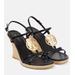 Capri Miller Leather Espadrille Wedge