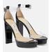 Albi 120 Pvc And Leather Platform Sandals