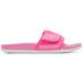Pink Velcro Slides