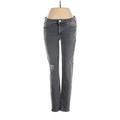 Hudson Jeans Jeggings - Low Rise: Gray Bottoms - Women's Size 27