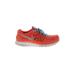 Nike Sneakers: Orange Print Shoes - Women's Size 8 - Round Toe