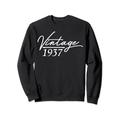 87 Jahre alte Geschenke Vintage 1937 87. Männer Frauen 87. Geburtstag Sweatshirt