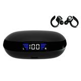 Oneshit Headset Clearance Sale Bluetooth Headset Wireless Charging Box Earbuds Stereo Surround Control Earbuds Ear Hook Wireless Bluetooth Sports Headset