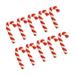 20 Pcs Christmas Decorations Xmas Ornament Phone Case Tree Candy Cane Clay Beads Embellishment