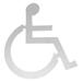 Wheelchair Disabled Toilet Sign Wheelchair Disabled Restroom Sign for Display