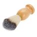 Viccilley Portable Men Soft Synthetic Hair Wood Handle Beard Shaving Brush Barber Salon Tool