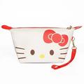Sanrio Cartoon HandBags Hello Kitty Kuromi Melody Cinnamoroll Zipper Waterproof Large Capacity Makeup Bag Birthday Girl Gifts