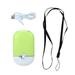 3 Colors Portable Mini Fan Cooling USB Mini Fan Air Conditioning Eyelash Extension Glue Quick Dry Tool Eyelash Extension Mini Fan(Green)