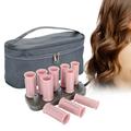 BLLBOO Heated Rollers - Hair Roller Professional Electric Heated Roller Curling Roll Hair Tube Hair Styling Classic Style 10Pcs (CN Plug 220V)