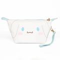 Sanrio Cartoon HandBags Hello Kitty Kuromi Melody Cinnamoroll Zipper Waterproof Large Capacity Makeup Bag Birthday Girl Gifts