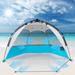 Garsing Automatic Pop Up Beach Tent Waterproof Portable Hiking Instant Cabin Fiberglass | 49.2" H x 56.1" W x 97.8" D | Wayfair