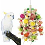 Heytea - Jouet à macher pour grand perroquet, Jouets à Macher pour Oiseaux, Jouets en Bois pour