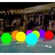 Groofoo - Jouets de piscine 13 couleurs Glow Ball 40 cm Gonflable led Light Up Beach Ball avec