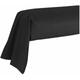 Taie de traversin - 86 x 185 cm - 100% coton - France Noir - Noir