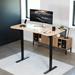 Vivo Electric 63" x 32" Stand Up Desk (DESK-KIT-1B1B Series) Wood/Metal in Black | 29 H x 63.1 W x 31.5 D in | Wayfair DESK-KIT-1B1C