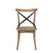 Gracie Oaks Aari Stacking Side Chair Dining Chair in Oak Wood in Brown | 35 H x 20 W x 21 D in | Wayfair F09BDE492AC240A09A434DA78AC55A09