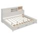 Millwood Pines Eveloe Daybed Bed Wood in White | 44.1 H x 65.1 W x 78 D in | Wayfair 712CCDDBB9954E1E845CE84139E0B98C