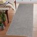 Brown 72 x 24 x 0.25 in Area Rug - Latitude Run® Bribie Solid Color Machine Woven Area Rug in Gray | 72 H x 24 W x 0.25 D in | Wayfair