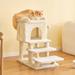 Tucker Murphy Pet™ 28.7" H Alena Cat Tree Manufactured Wood in Brown | 28.7 H x 15.7 W x 23.6 D in | Wayfair F16820C8339E43E894463F02677855F5