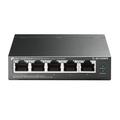 TP-LINK 5-Port Gigabit Easy Smart Switch with 4-Port PoE+, Steel Case - (TL-SG105MPE)