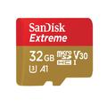 SanDisk 32GB MicroSDHC UHS-I Class 10 Extreme.