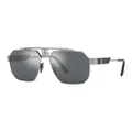 Dolce & Gabbana , Silver/Silver Sunglasses DG 2294 ,Gray male, Sizes: 59 MM