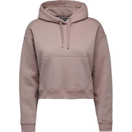 BLACK DIAMOND Damen Kapuzensweat LOGOWEAR, Größe S in Grau